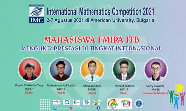 PRESTASI MAHASISWA FMIPA ITB DI KNMIPA 2021